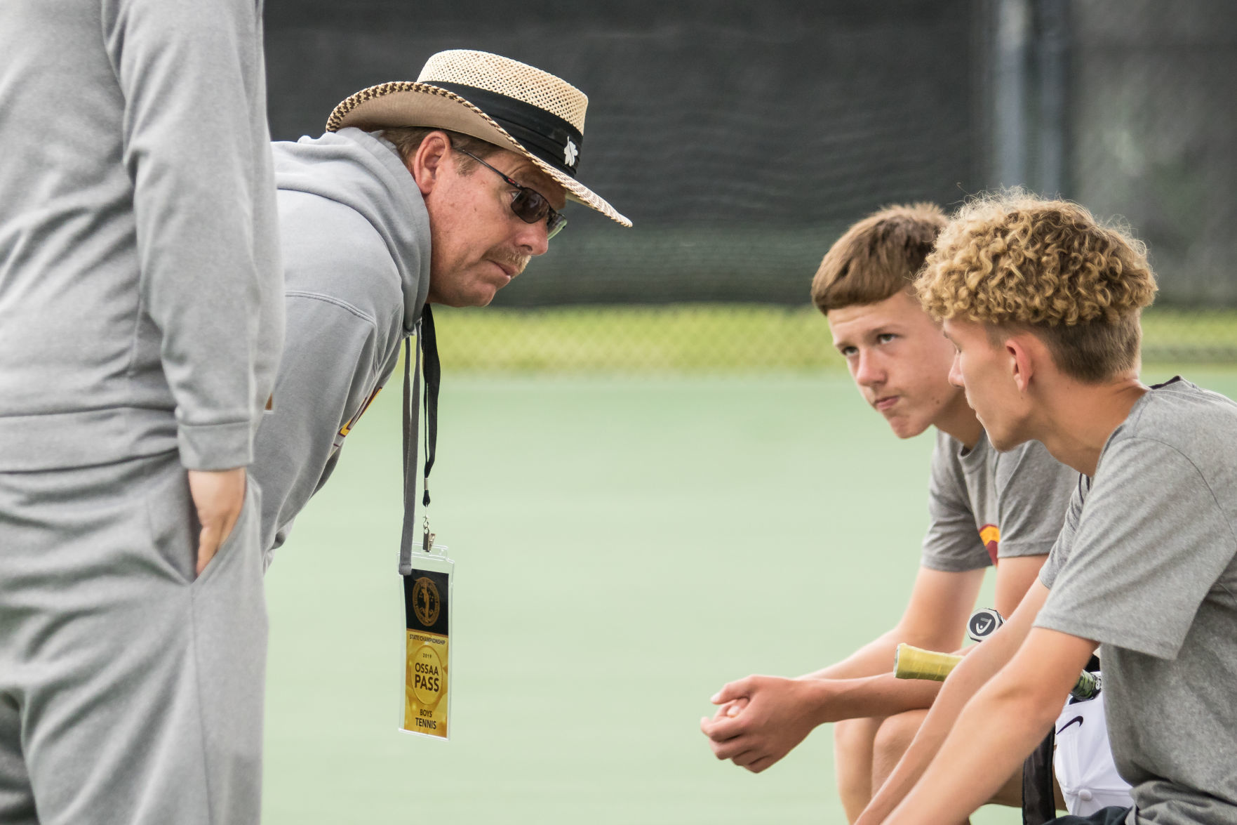 Boys state tennis